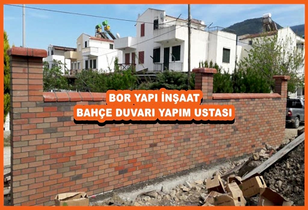 BAHÇE DUVARI YAPIM USTASI