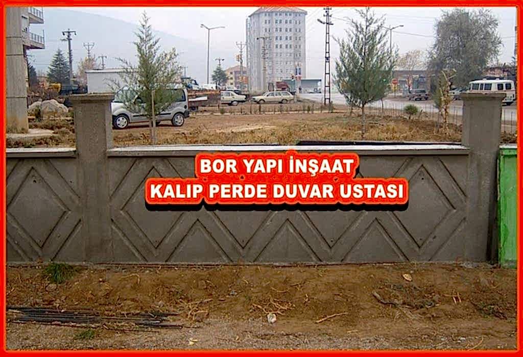 KALIP PERDE DUVAR USTASI