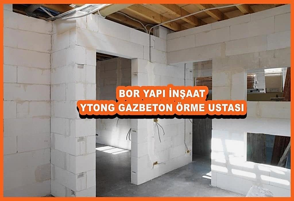 YTONG GAZBETON ÖRME USTASI